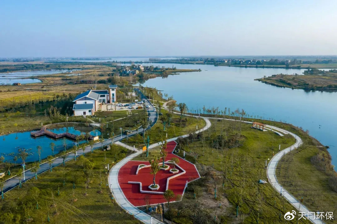 天门市张家湖最新图案，美景变迁与励志力量展现